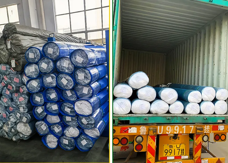 seamless hydraulic steel tubes container shipping